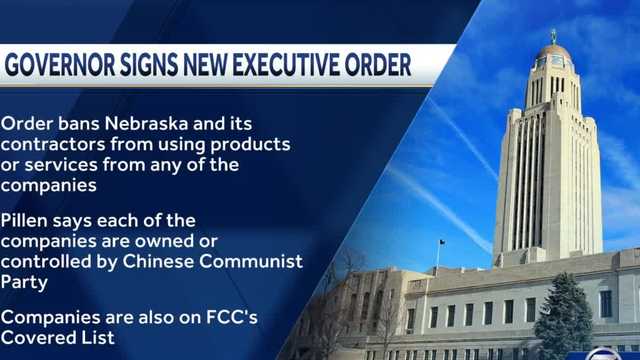 Gov. Pillen signs executive order banning state use of CCP-owned tech - Vimarsana News