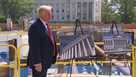 President Trump talking about the ballroom construction 