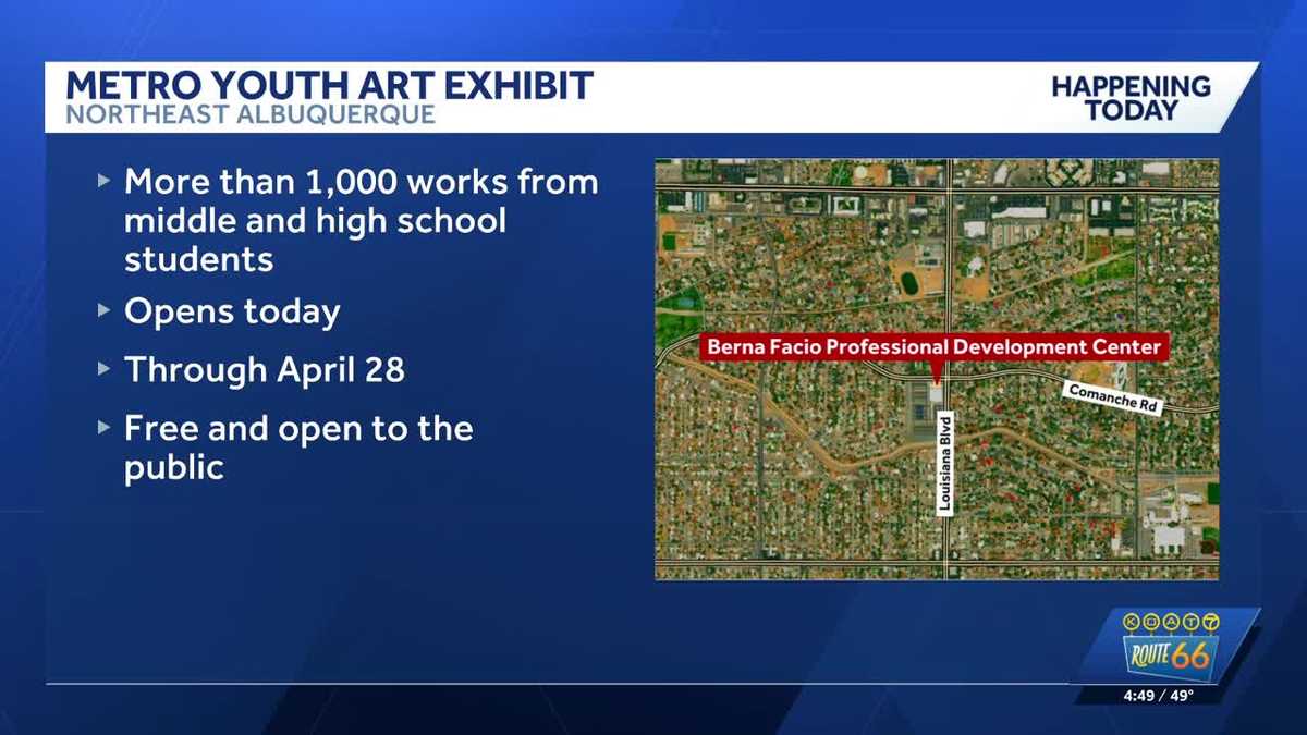 Metro Youth Art Exhibit showcases student talent across Albuquerque