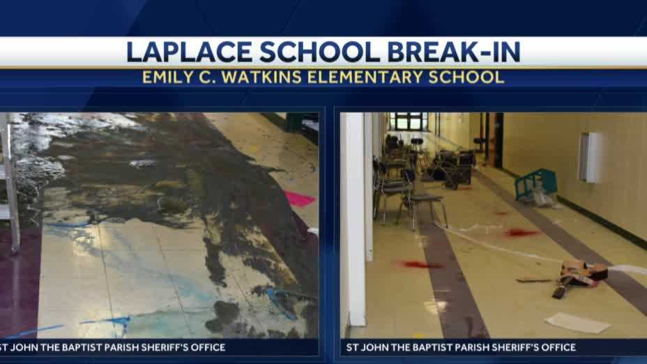 Emily C. Watkins Elementary School vandalism