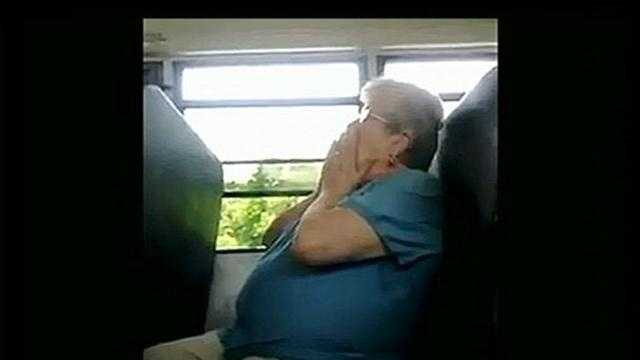 Adult bus monitor bullied and caught