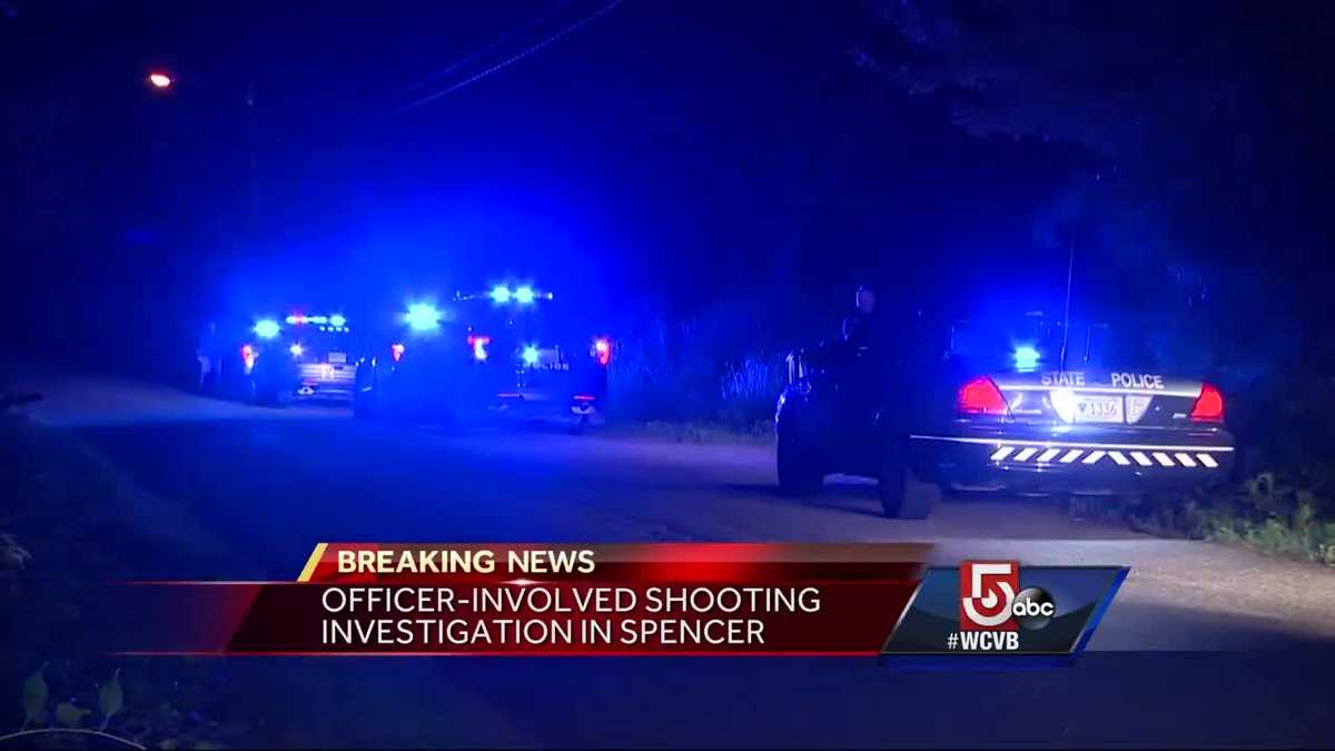 Man dead after officer-involved shooting in Spencer