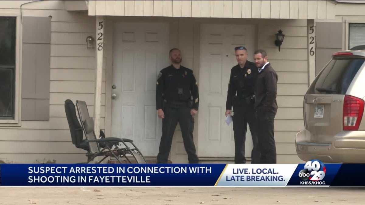 Suspect arrested in connection with shooting in Fayetteville