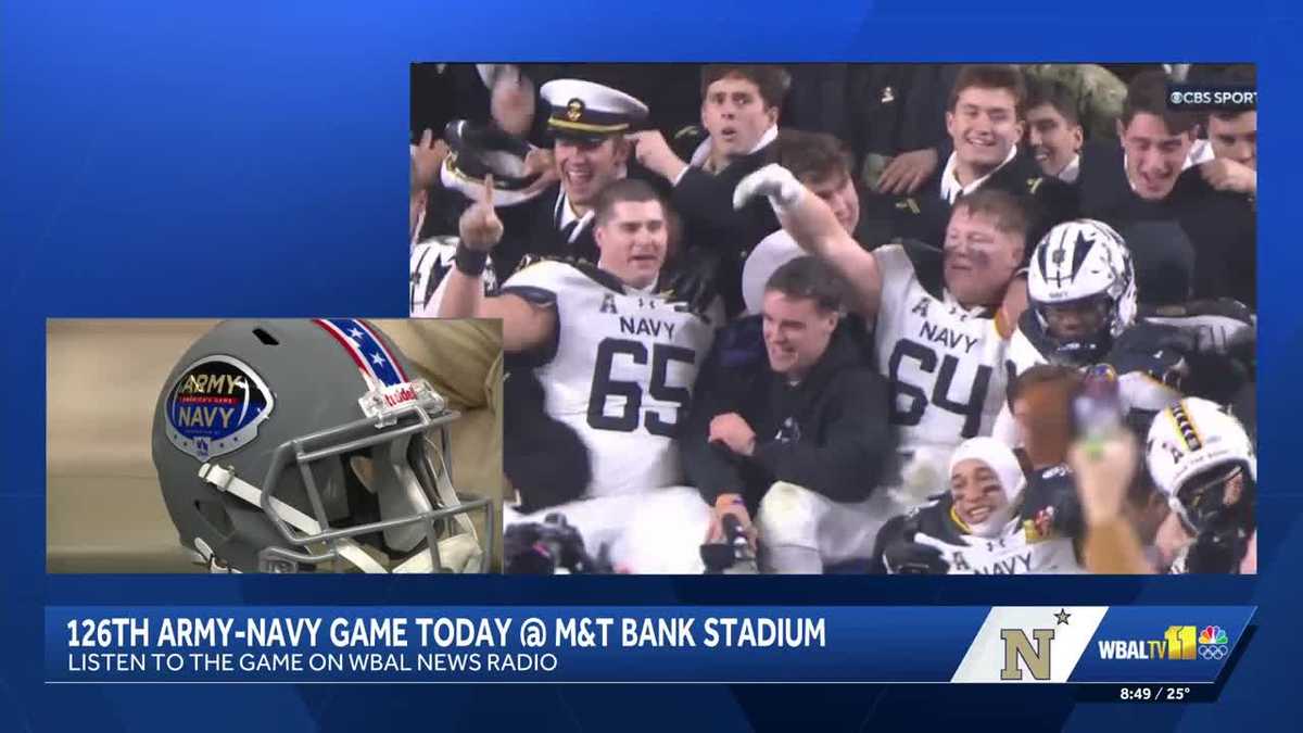America's Game in Baltimore: It's Army vs. Navy at M&T Bank Stadium