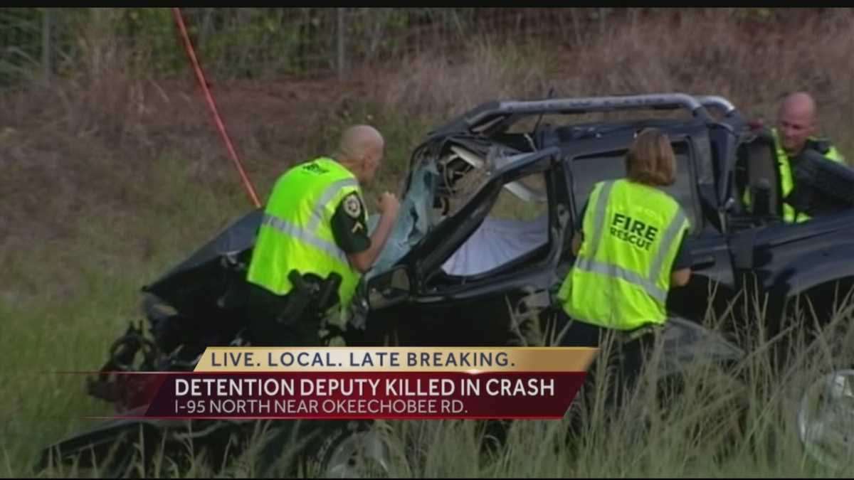 St. Lucie County deputy killed in crash on I-95