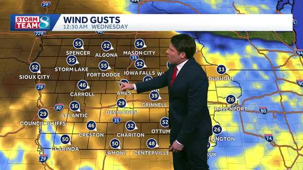 Iowa weather: High winds could create blizzard conditions overnight