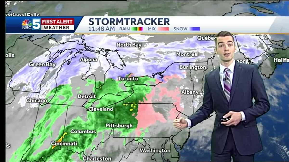 Video: Snow to mix to rain tonight (1-23-19)