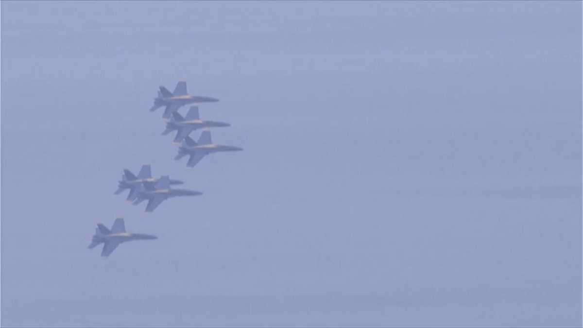 DVIDS - Images - America Strong: Thunderbirds, Blue Angels Salute