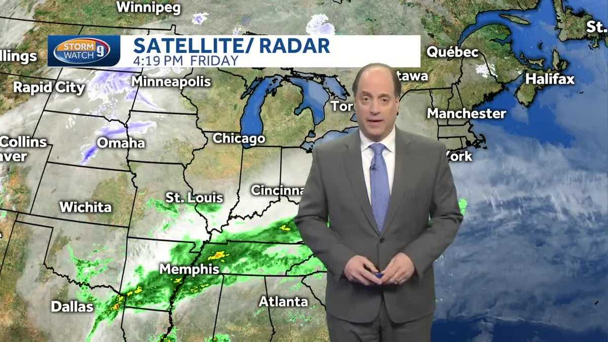 Weekend Outlook: Nice start before changes move in
