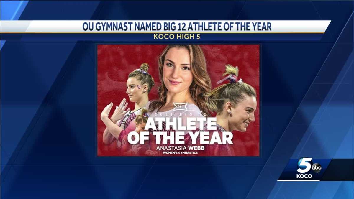 KOCO High 5 OU gymnast named Big 12 Female Athlete of the Year