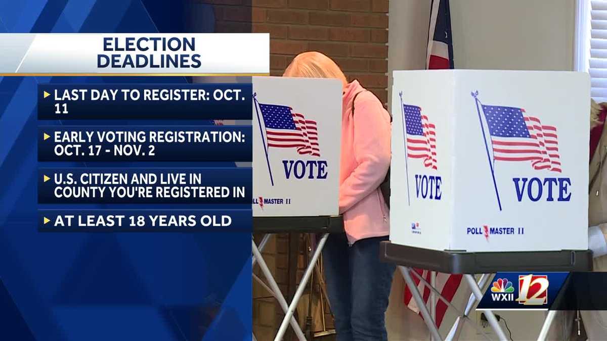 National Voter Registration Day Local Board of Elections official has