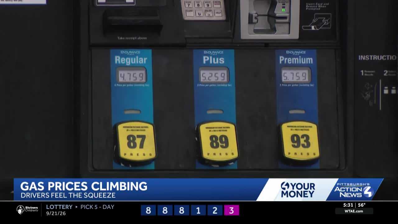 wtae.com - Rising gas prices put more pressure on drivers