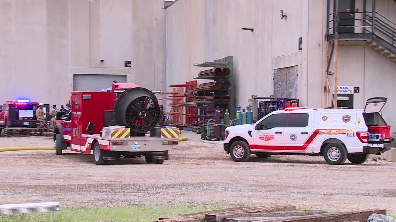 Fire caused by lithium-ion batteries prompts brief evacuation of plant in OKC