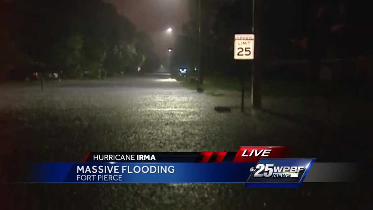 Massive flooding in Fort Pierce