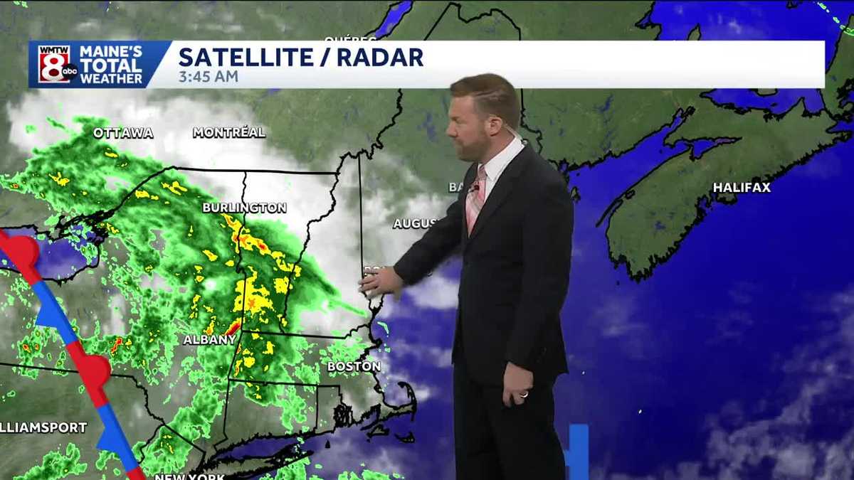Cooler with showers still on track Thursday