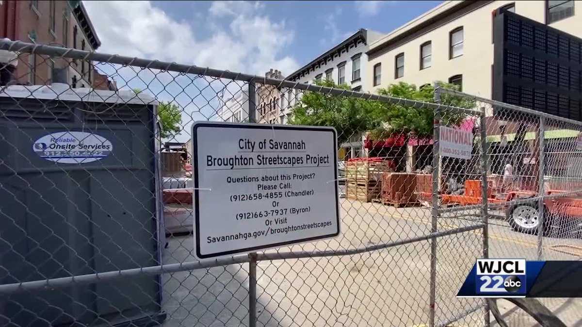 Businesses react to progression of Broughton Streetscapes Project