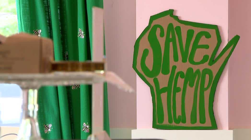 Wisconsin hemp shop owners rally against new federal ban