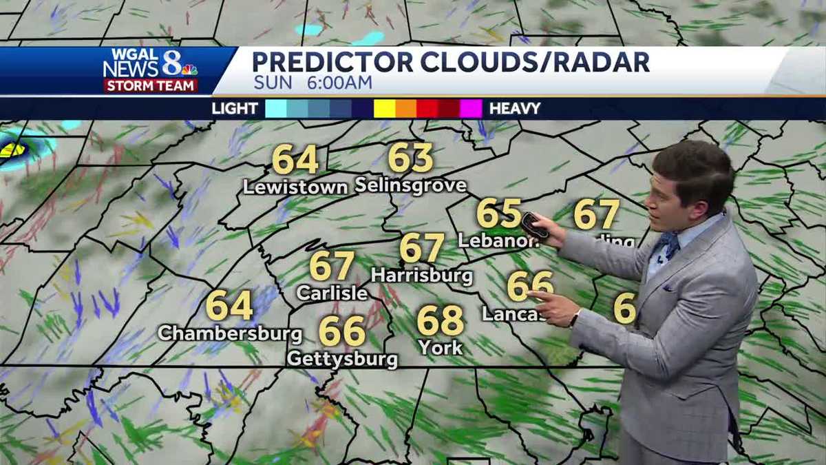 Unsettled conditions hold into Sunday with more storms possible