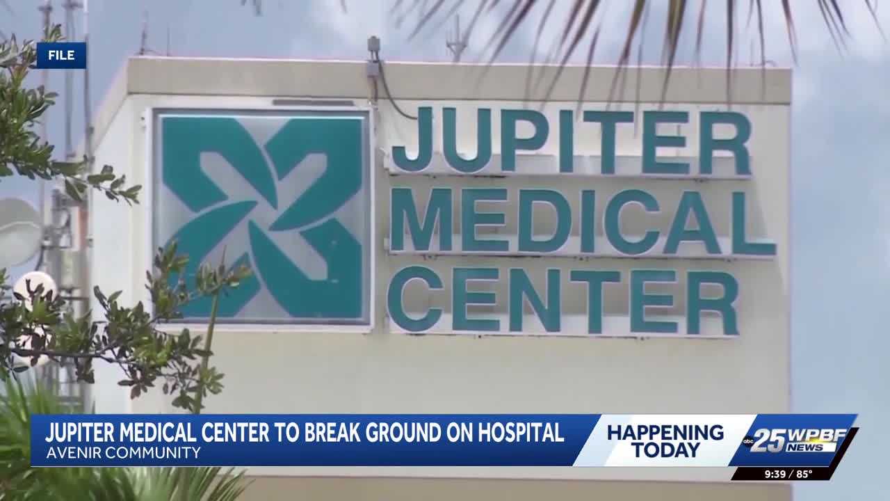 wpbf.com - Vanessa Laurent - Jupiter Medical Center breaks ground on hospital in Palm Beach County