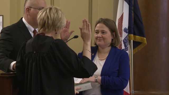 Republican Brenna Bird sworn in as Iowa attorney general - Vimarsana News