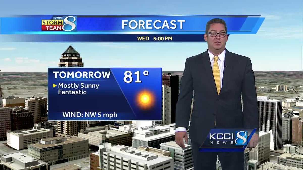 Videocast: 'Fantastic' Wednesday weather ahead - KCCI