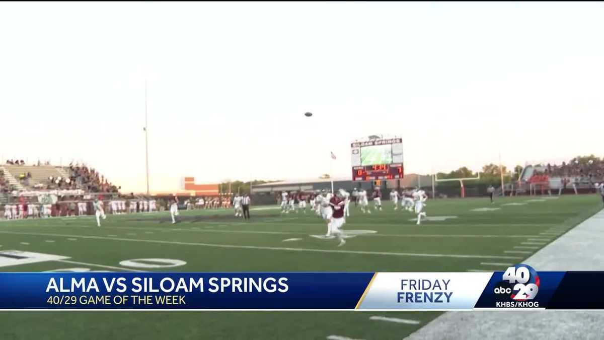 Friday Frenzy: Alma vs Siloam Springs