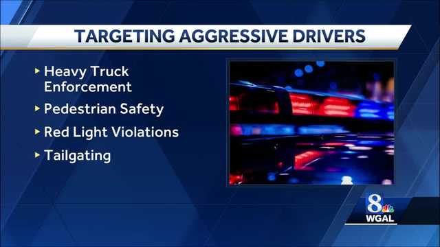 Central Pennsylvania police launch aggressive driving crackdown - Vimarsana News