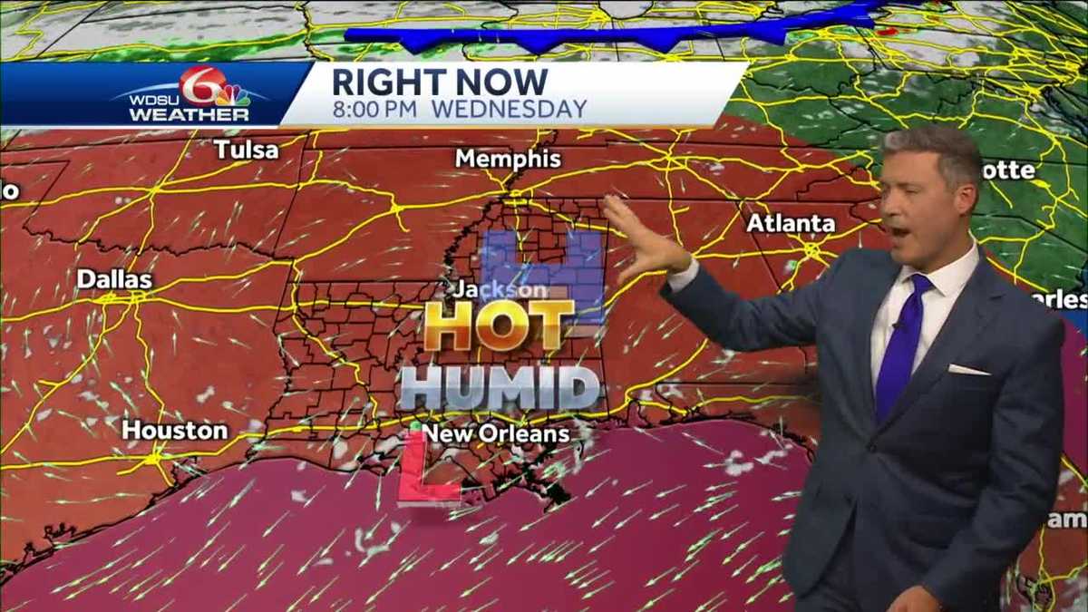 Near-record heat later this week