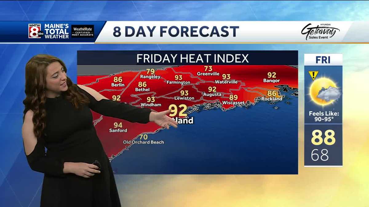 Humid evening ahead with chances of showers and storms increasing