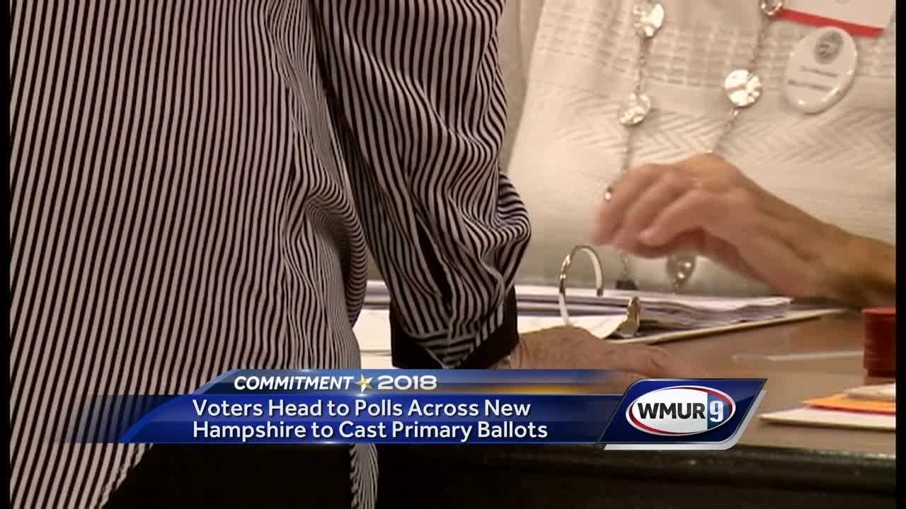 Voters Head To Polls Across NH To Cast Primary Ballots