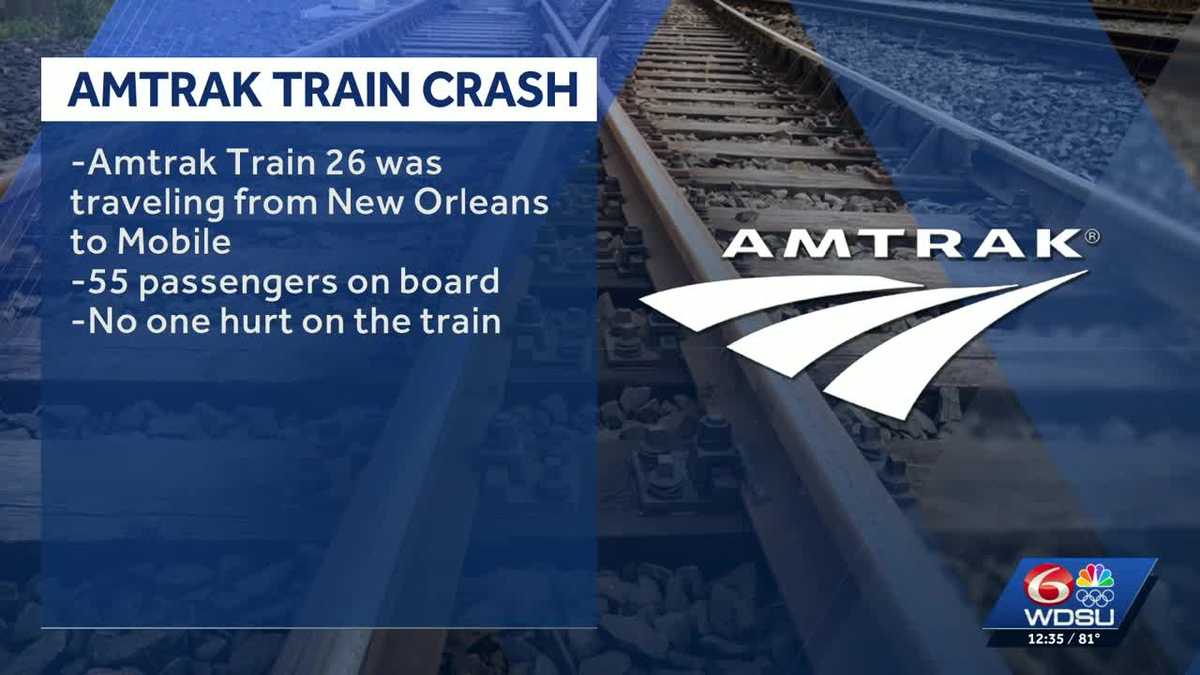 Mississippi driver killed after car struck by Amtrak train on Mardi Gras line