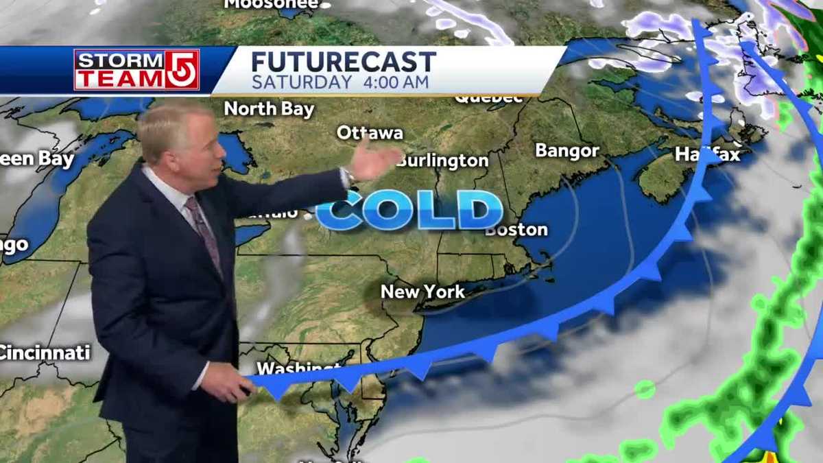 Video: Cold air will blow in for weekend