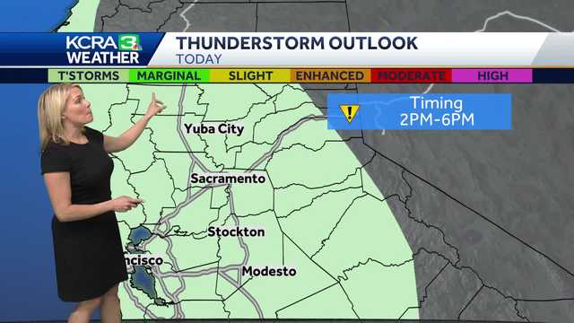 Northern California Weather Impacts: Lingering showers and thunderstorms on Tuesday - Vimarsana News