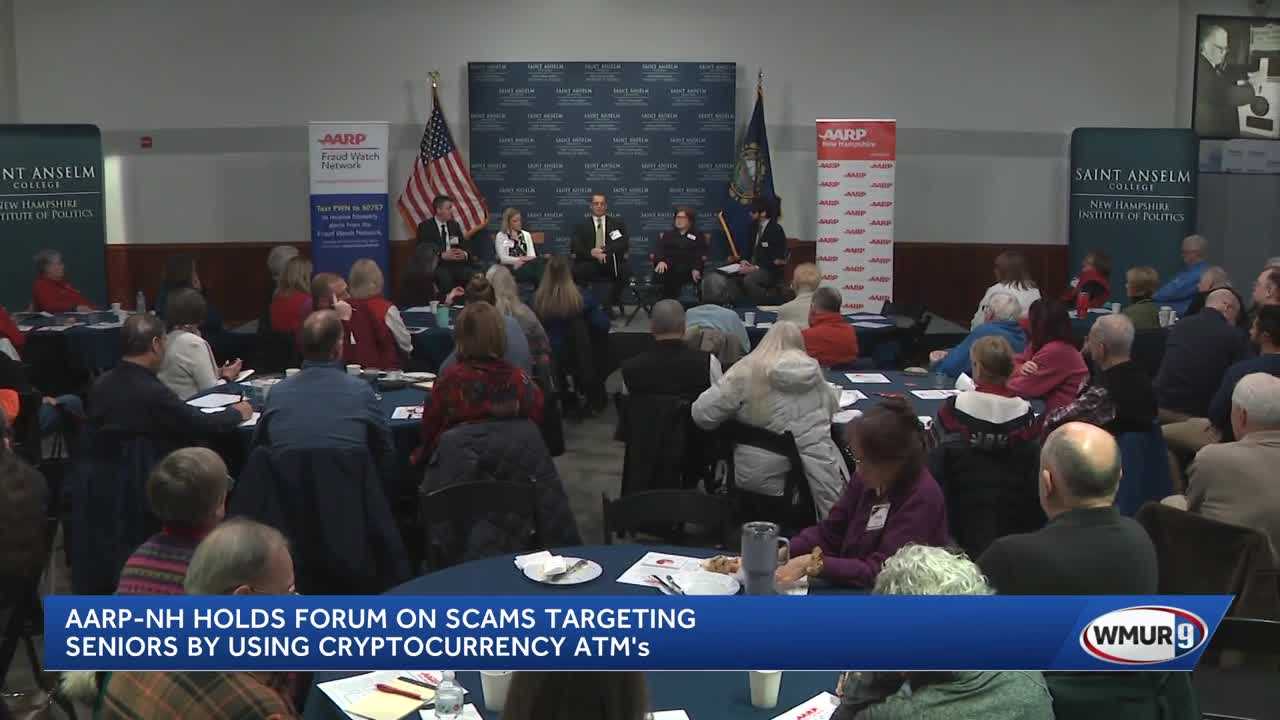 AARP-NH holds forum on scams targeting seniors by using cryptocurrency ATMs