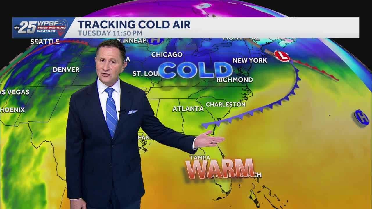 Steady warm days and cooler nights