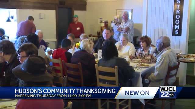 You're invited to community Thanksgiving at Hudson's Seafood House on the Docks on Hilton Head - Vimarsana News