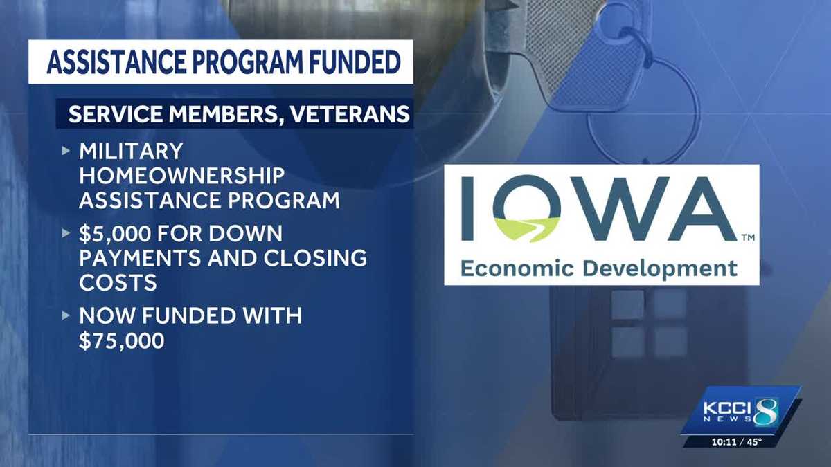 Military assistance program in Iowa now fully funded for 2026