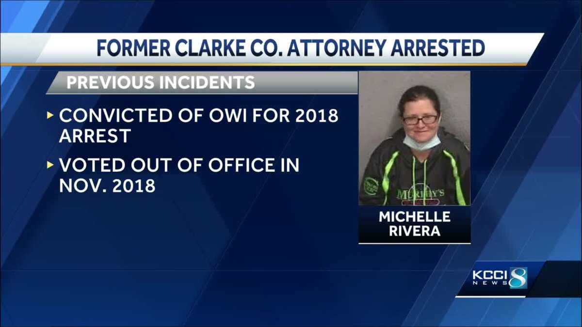 Former Clarke County Attorney charged with OWI, child endangerment - KCCI