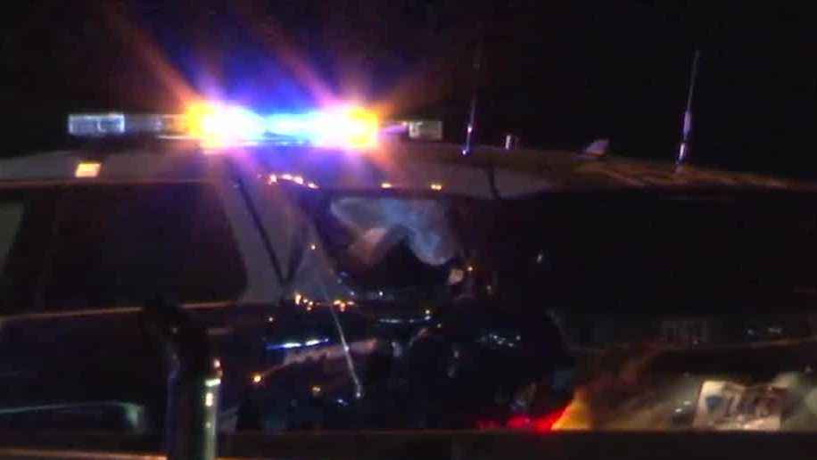 State police cruiser involved in crash