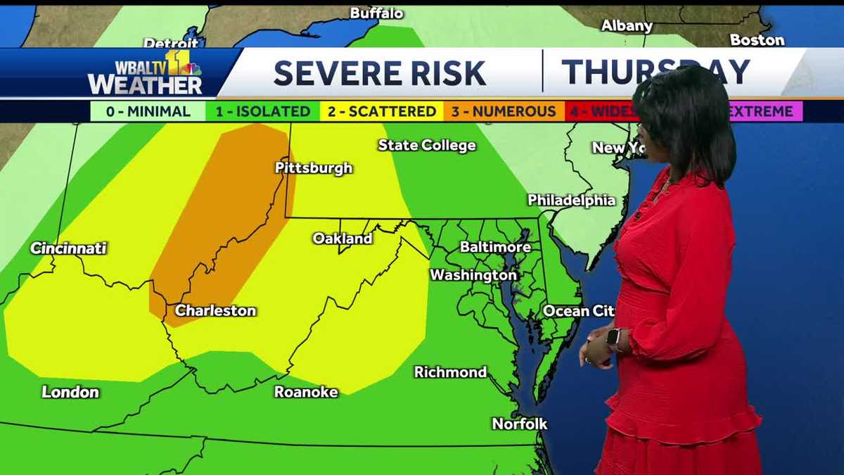 ⚠ Risk For Flooding Through Friday