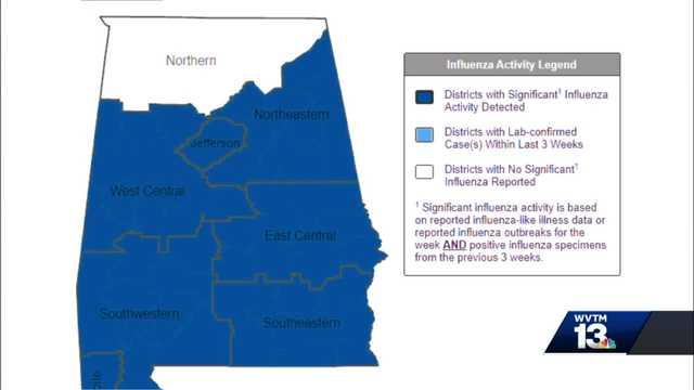 Flu cases on the rise in Alabama - Vimarsana News