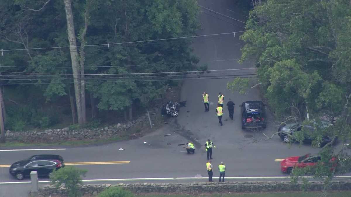 Motorcycle involved in fatal crash in Wrentham