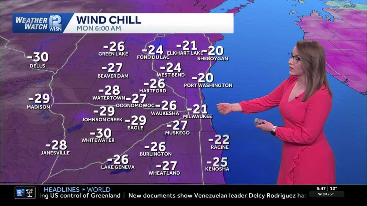 Another round of snow to bitter cold