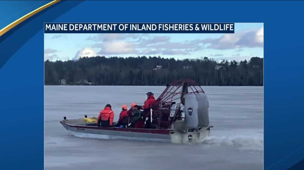 Smithfield, Maine crash Man drowns after UTV goes through ice(02)