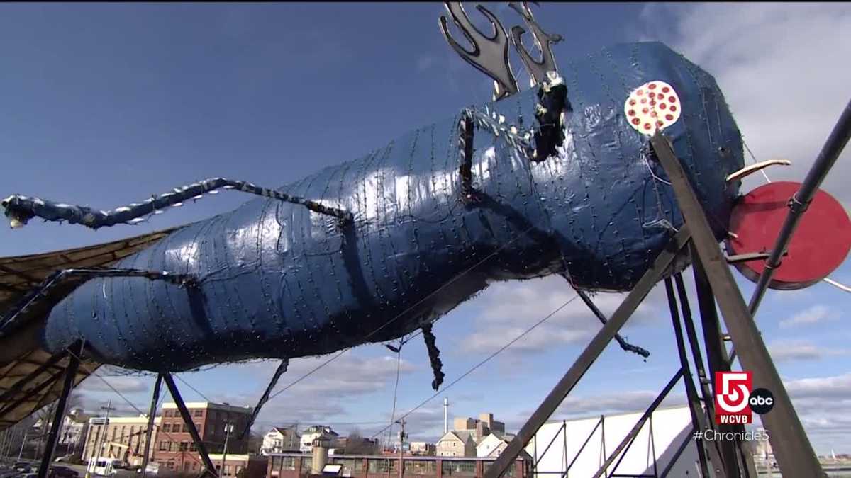Rhode Island's iconic Big Blue Bug and Awful Awful are loved