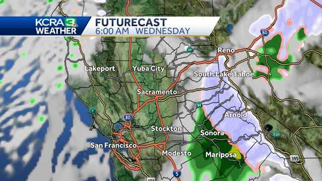 Mild Day, Rain and Snow Arrive Tonight