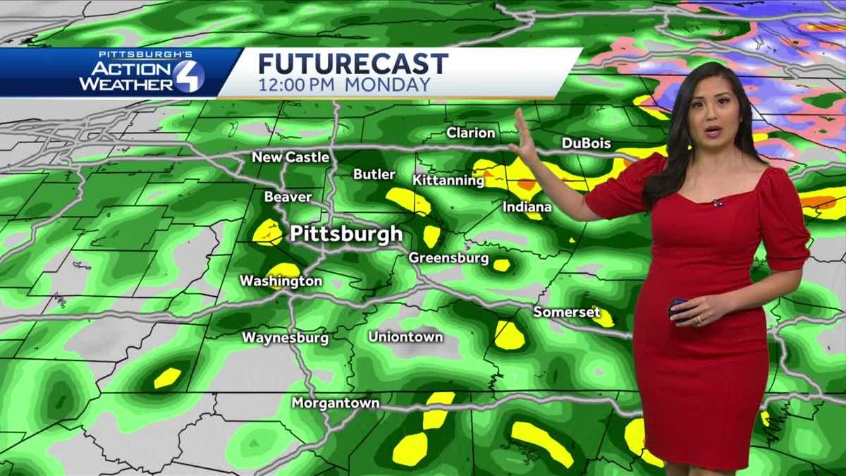 Sunny and Warmer Today, Rain Showers Late