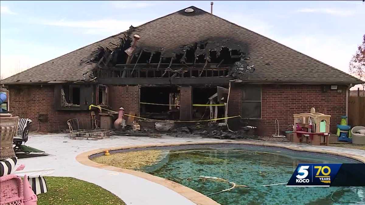 Oklahoma family loses home, nearly everything inside in fire