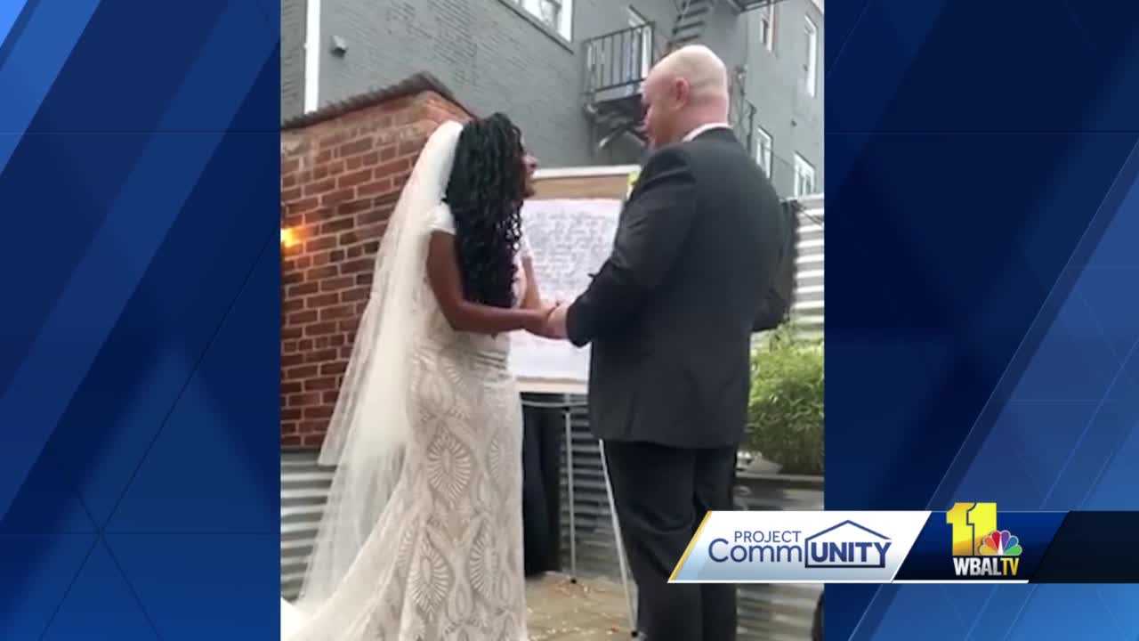 Baltimore Couple Holds Wedding Online Due To Coronavirus