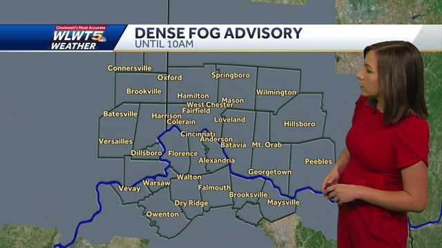 Dense fog for the morning